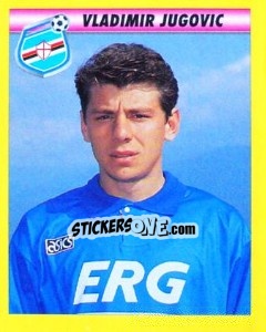 Figurina Vladimir Jugovic - Calcio 1993-1994 - Merlin