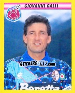 Figurina Giovanni Galli - Calcio 1993-1994 - Merlin