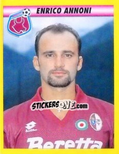 Sticker Enrico Annoni - Calcio 1993-1994 - Merlin