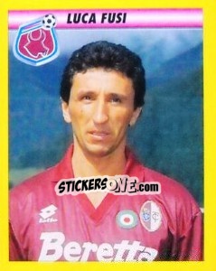 Figurina Luca Fusi - Calcio 1993-1994 - Merlin