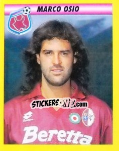 Figurina Marco Osio - Calcio 1993-1994 - Merlin