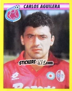 Sticker Carlos Aguilera - Calcio 1993-1994 - Merlin