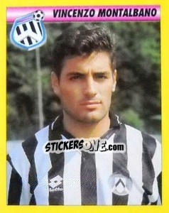 Sticker Vincenzo Montalbano - Calcio 1993-1994 n. 279 - Merlin