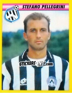 Sticker Stefano Pellegrini - Calcio 1993-1994 - Merlin