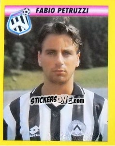 Sticker Fabio Petruzzi - Calcio 1993-1994 - Merlin