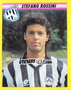 Figurina Stefano Rossini - Calcio 1993-1994 - Merlin