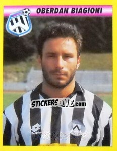 Sticker Oberdan Biagioni - Calcio 1993-1994 n. 284 - Merlin