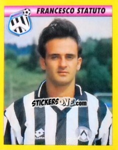 Sticker Francesco Statuto - Calcio 1993-1994 - Merlin