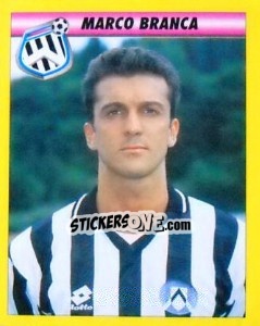 Figurina Marco Branca - Calcio 1993-1994 - Merlin