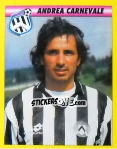 Figurina Andrea Carnevale - Calcio 1993-1994 - Merlin