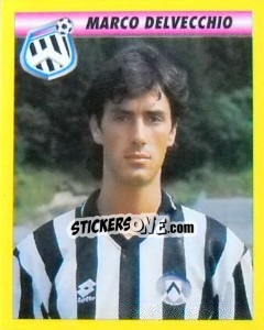 Sticker Marco Delvecchio - Calcio 1993-1994 n. 290 - Merlin