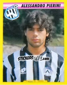 Sticker Alessandro Pierini - Calcio 1993-1994 - Merlin