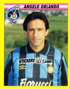 Figurina Angelo Orlando - Calcio 1993-1994 - Merlin