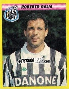 Figurina Roberto Galia - Calcio 1993-1994 - Merlin