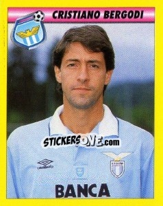 Sticker Cristiano Bergodi - Calcio 1993-1994 - Merlin
