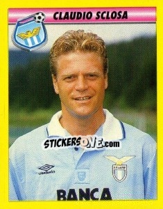 Sticker Claudio Sclosa - Calcio 1993-1994 - Merlin