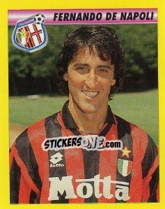 Figurina Fernando De Napoli - Calcio 1993-1994 - Merlin