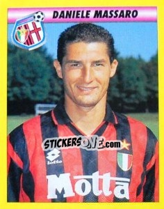 Sticker Daniele Massaro - Calcio 1993-1994 - Merlin