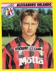 Sticker Alessandro Orlando - Calcio 1993-1994 - Merlin