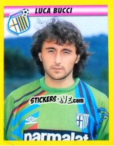 Sticker Luca Bucci - Calcio 1993-1994 - Merlin