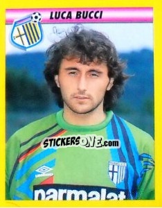 Sticker Luca Bucci - Calcio 1993-1994 n. 303 - Merlin