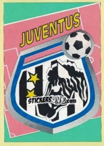 Sticker Juventus - Calcio 1993-1994 - Merlin