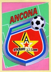 Figurina Ancona - Calcio 1993-1994 - Merlin