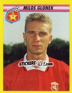 Figurina Milos Glonek - Calcio 1993-1994 - Merlin