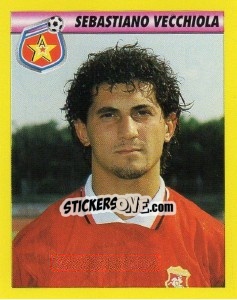 Sticker Sebastiano Vecchiola - Calcio 1993-1994 n. 329 - Merlin