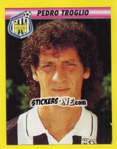 Figurina Pedro Troglio - Calcio 1993-1994 - Merlin