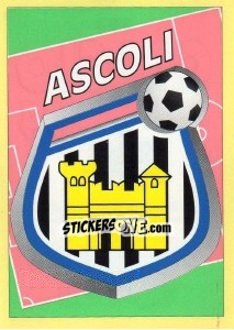 Sticker Ascoli - Calcio 1993-1994 n. 333 - Merlin