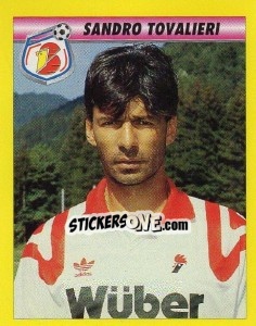 Cromo Sandro Tovalieri - Calcio 1993-1994 - Merlin