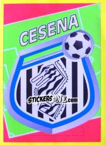 Figurina Cesena - Calcio 1993-1994 - Merlin