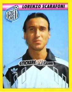 Sticker Lorenzo Scarafoni - Calcio 1993-1994 n. 345 - Merlin