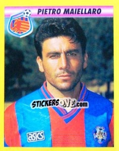 Sticker Pietro Maiellaro - Calcio 1993-1994 n. 348 - Merlin