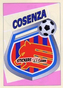 Sticker Cosenza - Calcio 1993-1994 - Merlin