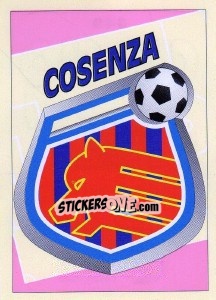 Sticker Cosenza - Calcio 1993-1994 n. 349 - Merlin
