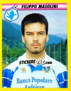 Sticker Filippo Masolini - Calcio 1993-1994 n. 351 - Merlin