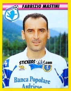 Sticker Fabrizio Mastini - Calcio 1993-1994 - Merlin
