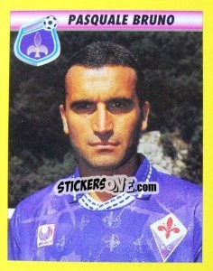 Figurina Pasquale Bruno - Calcio 1993-1994 - Merlin