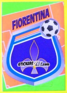 Sticker Fiorentina - Calcio 1993-1994 - Merlin