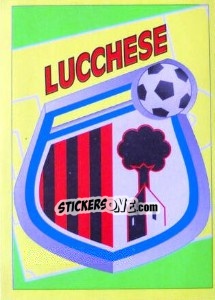 Figurina Lucchese - Calcio 1993-1994 - Merlin