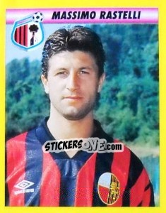 Sticker Massimo Rastelli - Calcio 1993-1994 - Merlin