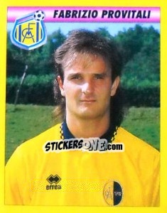 Sticker Fabrizio Provitali - Calcio 1993-1994 n. 364 - Merlin