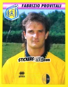 Figurina Fabrizio Provitali - Calcio 1993-1994 - Merlin