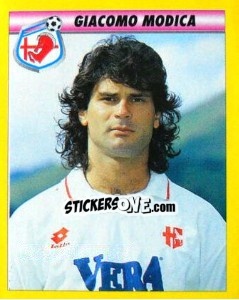 Figurina Giacomo Modica - Calcio 1993-1994 - Merlin