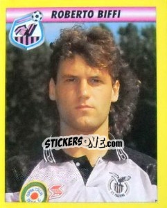 Sticker Roberto Biffi - Calcio 1993-1994 - Merlin