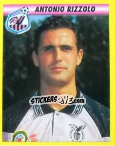 Sticker Antonio Rizzolo - Calcio 1993-1994 n. 377 - Merlin