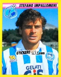 Figurina Stefano Impallomeni - Calcio 1993-1994 - Merlin