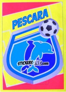 Sticker Pescara - Calcio 1993-1994 - Merlin